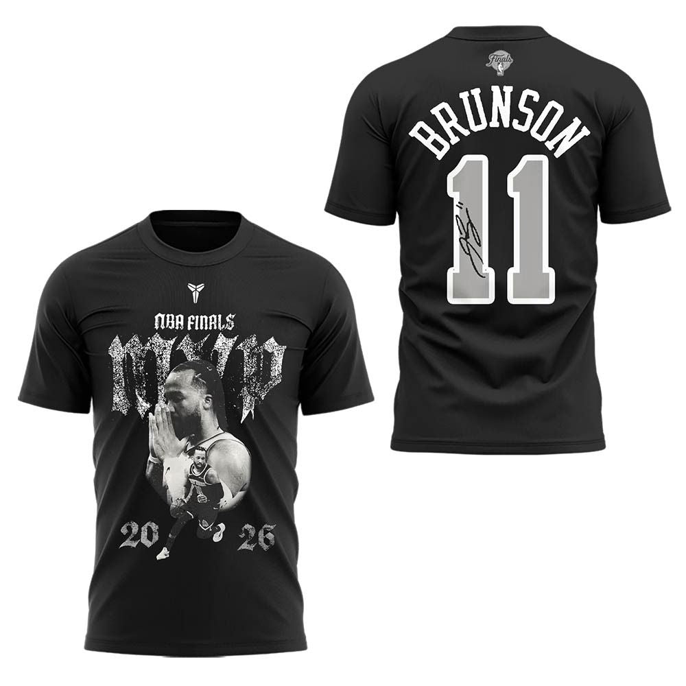 New York Knicks MVP 2026 Locker Room T-Shirt | FT34