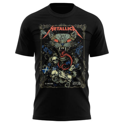Metallica M72 World Tour Glasgow Special Edition T-Shirt