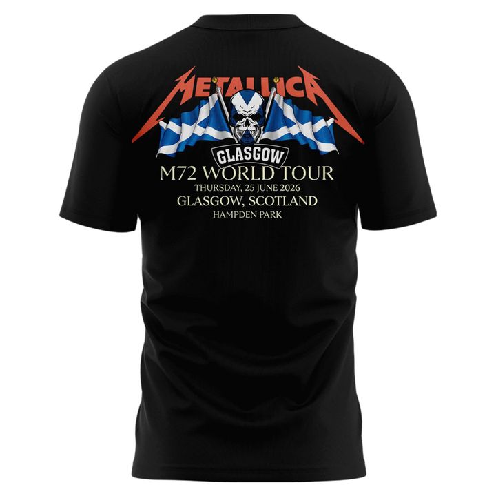 Metallica M72 World Tour Glasgow Tour Cap