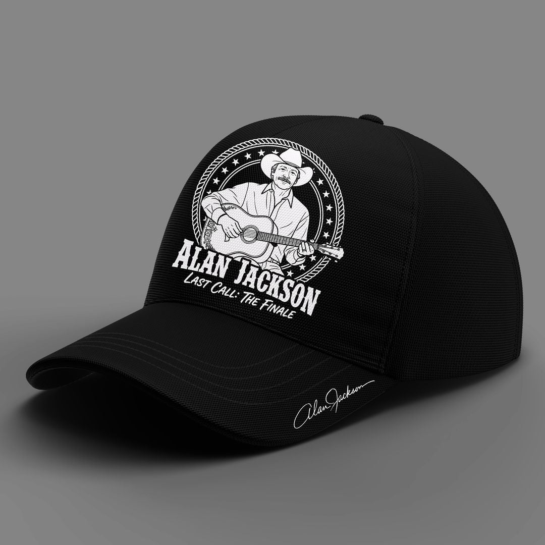 Exclusive Version Alan Jackson "Last Call... The Finale" Black Sweat 2026