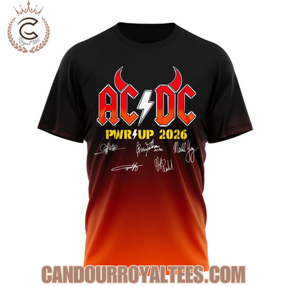 AC/DC North America Power Up Tour 2026 TShirt