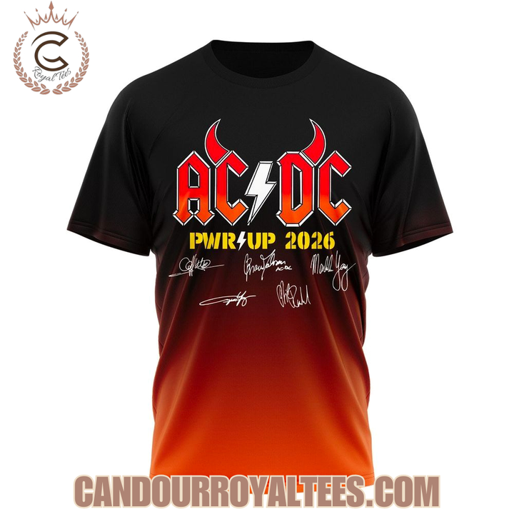 AC/DC North America Power Up Tour 2026 T-Shirt