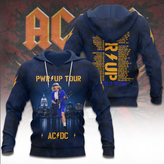 Exclusive 2026 AC/DC Power Up Tour Hoodie