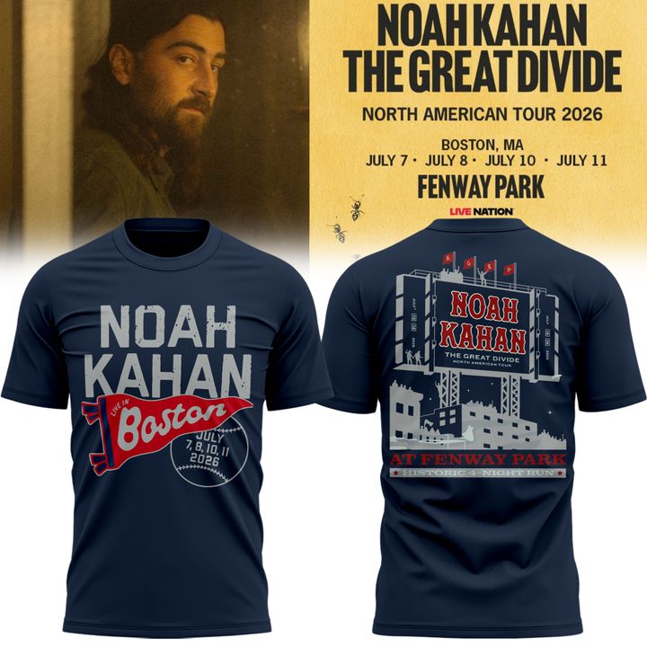 Boston Red Sox x Noah Kahan : The Great Divide Tour Tee | RV97
