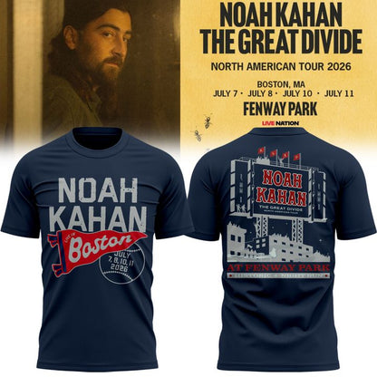Boston Red Sox x Noah Kahan : The Great Divide Tour Tee | RV97