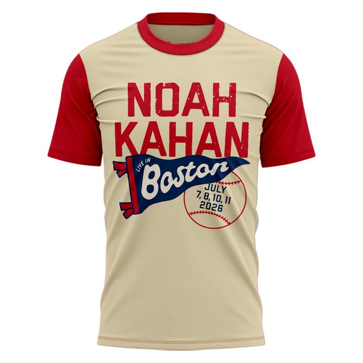 Boston Red Sox x Noah Kahan : The Great Divide Tour Tee | TM30