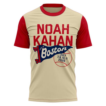 Boston Red Sox x Noah Kahan : The Great Divide Tour Tee | TM30