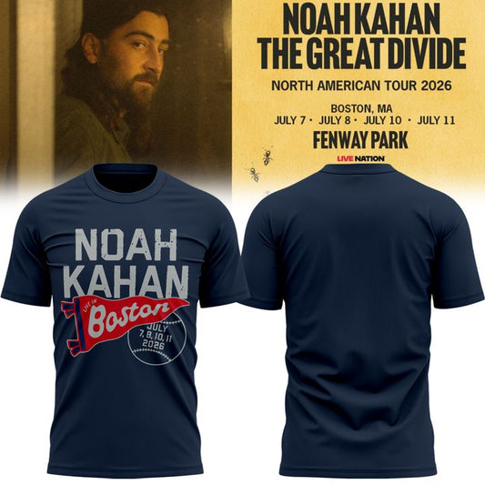Boston Red Sox x Noah Kahan : The Great Divide Tour Tee | PC16