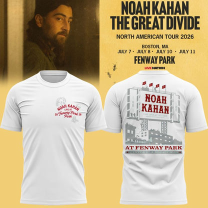 Boston Red Sox x Noah Kahan : The Great Divide Tour Tee | ZZ53