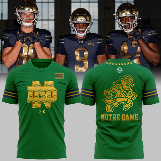 2026 New T-Shirt Notre Dame Fighting Irish football
