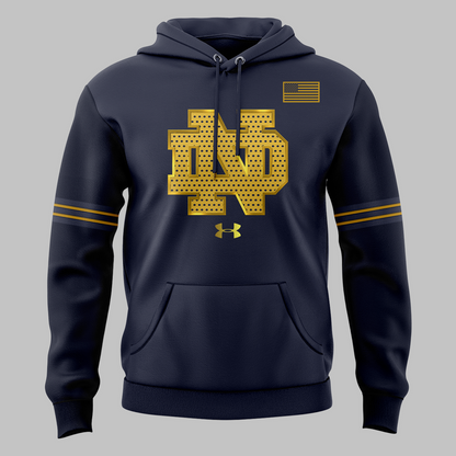 2026 New Hoodie Navy Notre Dame Fighting Irish football