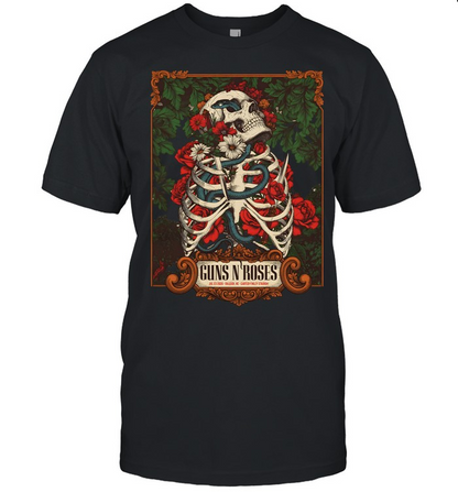 Guns N' Roses - World Tour 2026 At Carter-Finley Stadium T-Shirt | LM21