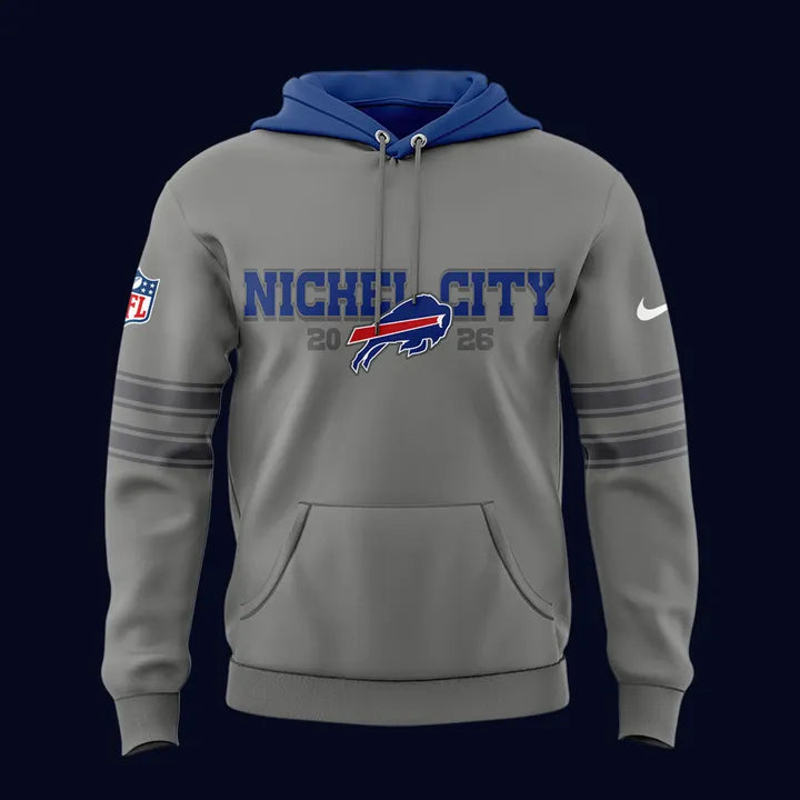 Gray Buffalo Bills City Game Hoodie | KE97