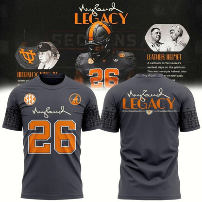 Limited Edition Tennessee Football Neyland Legacy Gray Tshirt | PF16