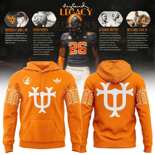 Tennessee Volunteers Legacy Football Orange Hoodie | HG86