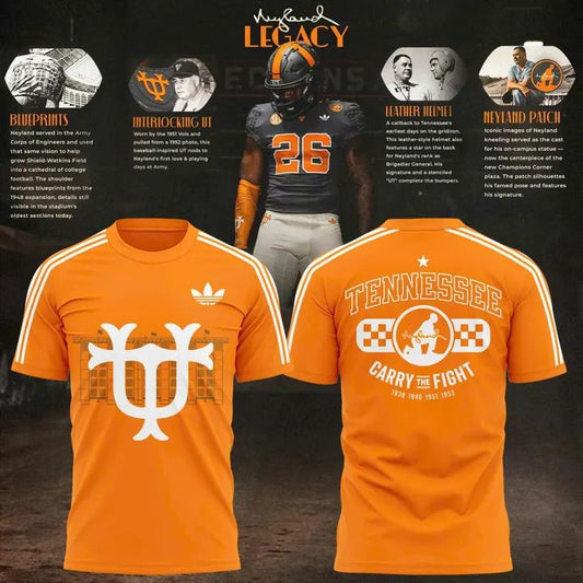 Unisex Adidas Orange Tennessee Football Neyland Legacy T-shirt | EQ85