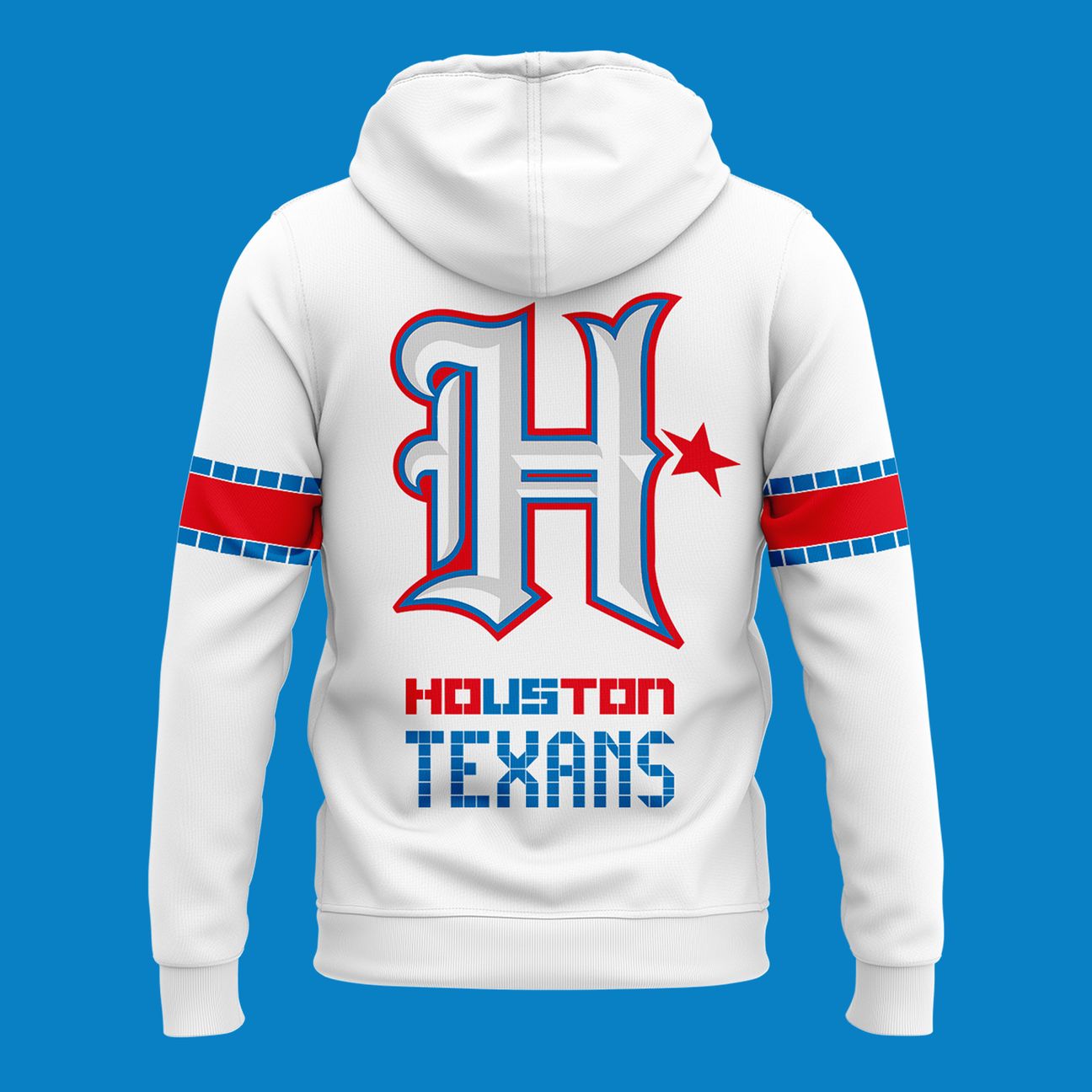 Houston Texans Rivalries By the H. For the H. 2026 Hoodie - White | UN64