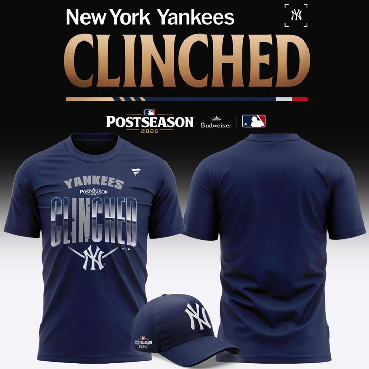 New York Yankees 2026 Postseason T-Shirt | GV64