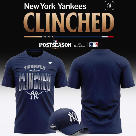 New York Yankees 2026 Postseason T-Shirt | GV64