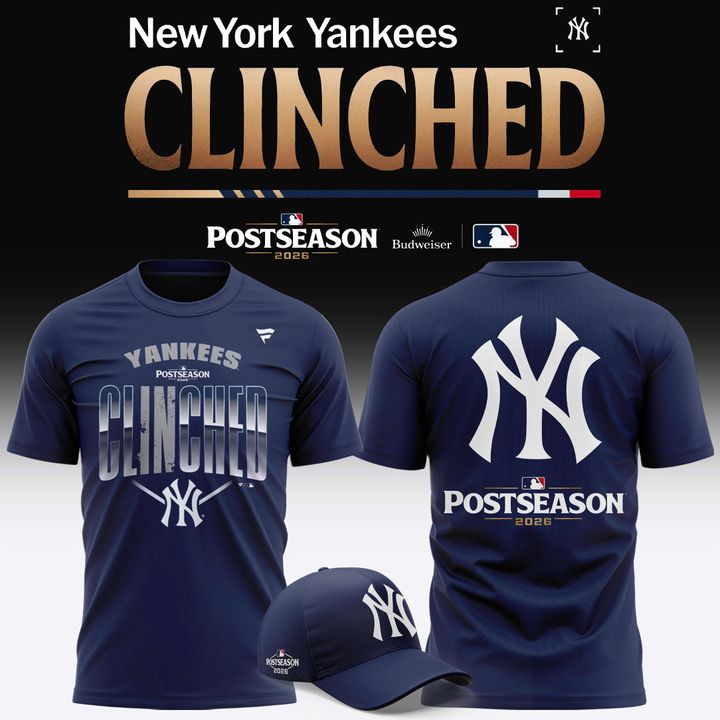 New York Yankees 2026 Postseason T-Shirt | YG84