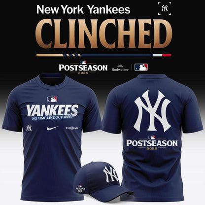 New York Yankees 2026 Postseason T-Shirt | ZX52