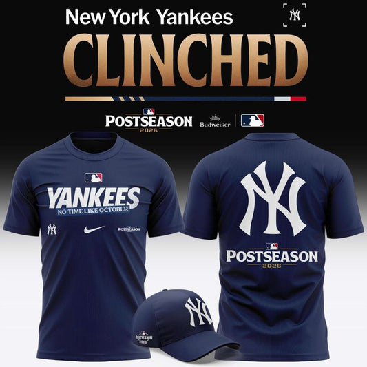New York Yankees 2026 Postseason T-Shirt | ZX52