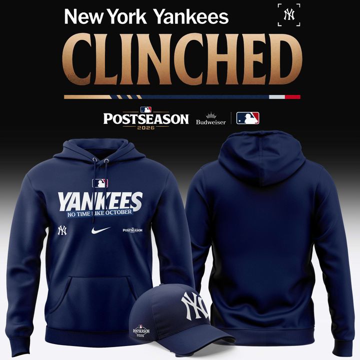 New York Yankees 2026 Postseason hoodie | RA22