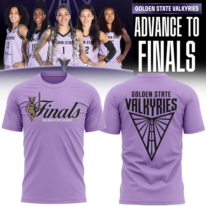 Limited edition Golden State Valkyries 2026 WNBA Finals T-Shirt