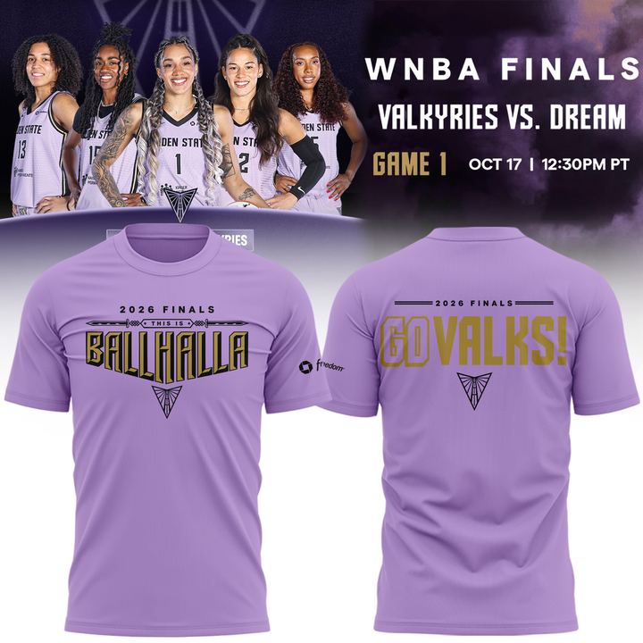 Limited edition Golden State Valkyries Finals 2026 T-Shirt
