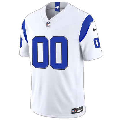 LAR Rams Classic Sol Fearsome White Football Jersey | DZ66