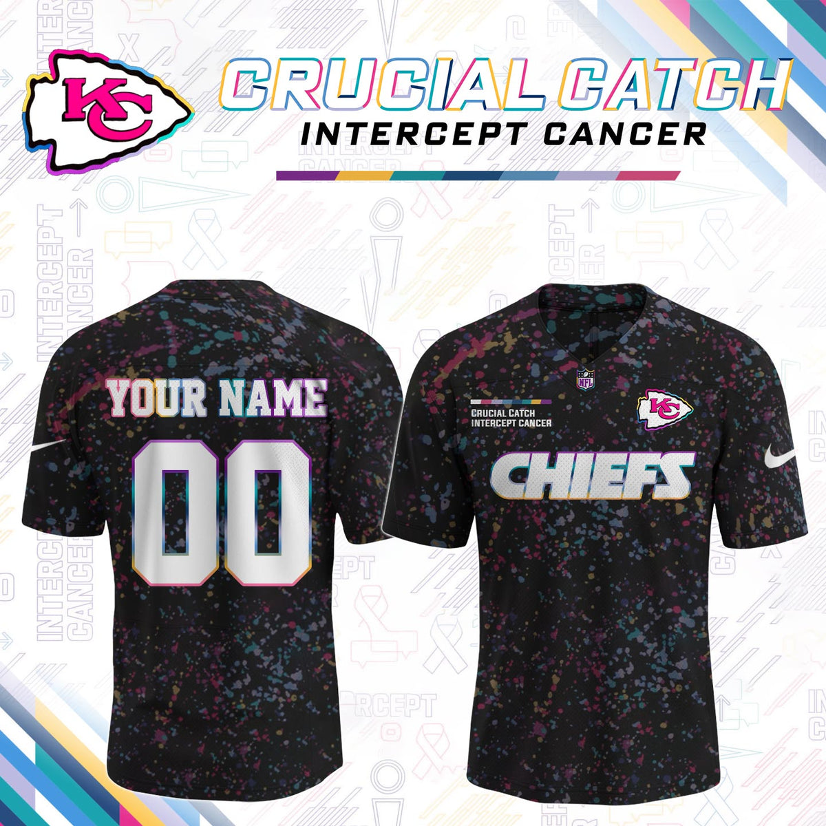 Men's Black Kansas City Chiefs 2026 Crucial Catch Limited Football Jersey