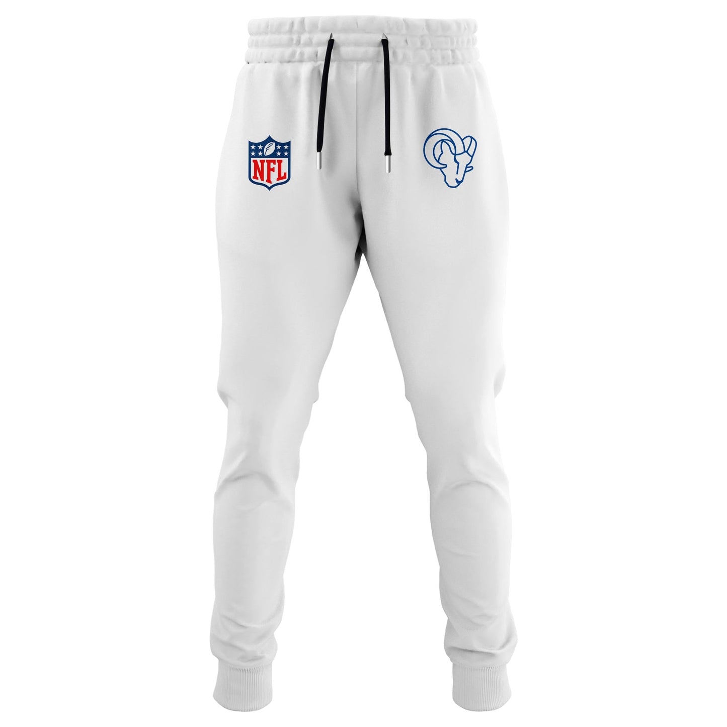 LAR Rams Classic Sol White Tee | AN11