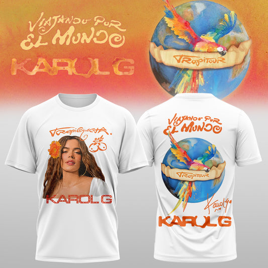 Karol G - Nos Vamos de Tour 2026 Limited Edition Signature - SHIRT | VP90