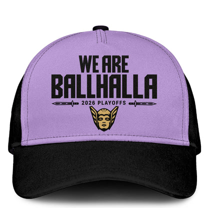 Valkyries "WE ARE BALLHALLA" 2026 WNBA Playoffs T-Shirt Limited Edition