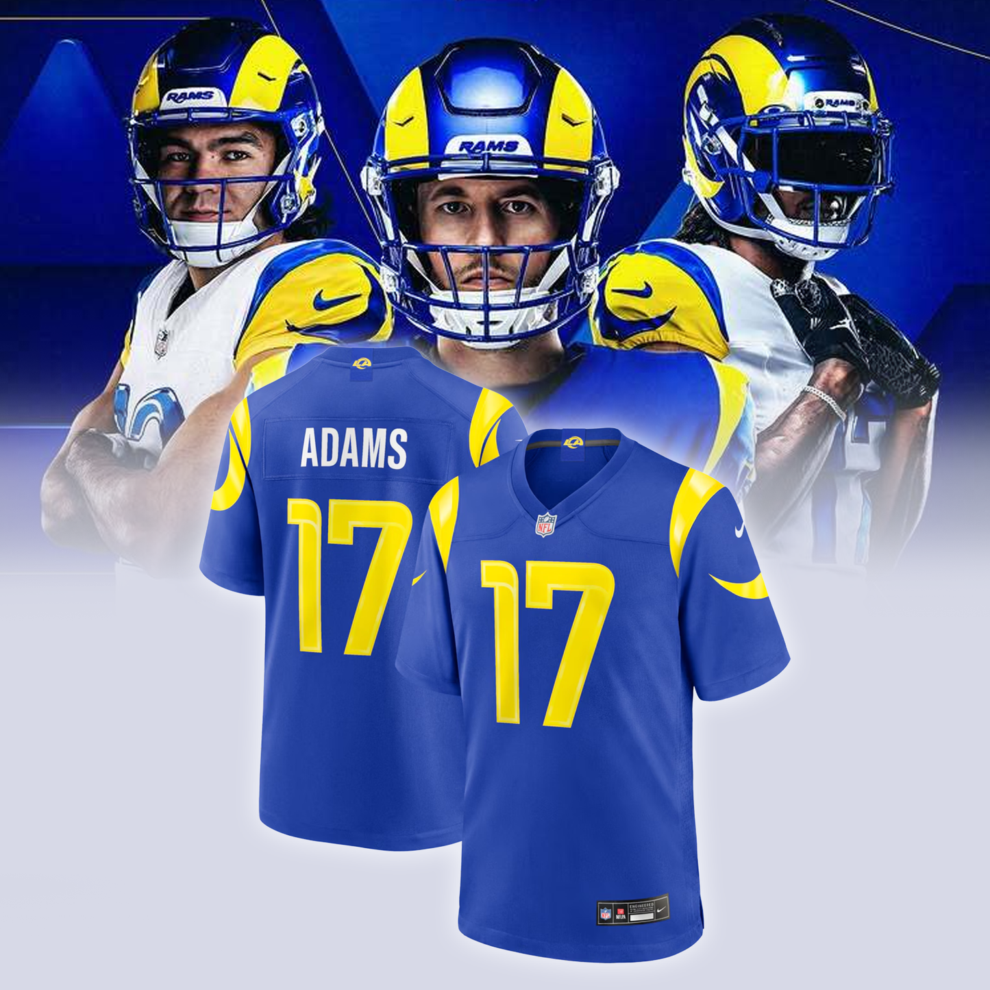 Limited Edition LA Rams Game Day Football Jersey | FI49