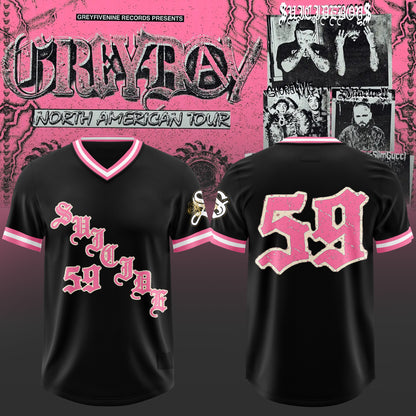 SuicideBoyS: Grey Day Tour 2026 Merch Exclusive Football Jersey | AE48