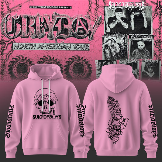 SuicideBoyS: Grey Day Tour 2026 Merch Limited Hoodie | UE82