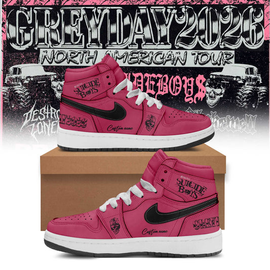SuicideBoyS Greyday Tour 2026 Merch - North American Tour JD1 Shoes | EH69