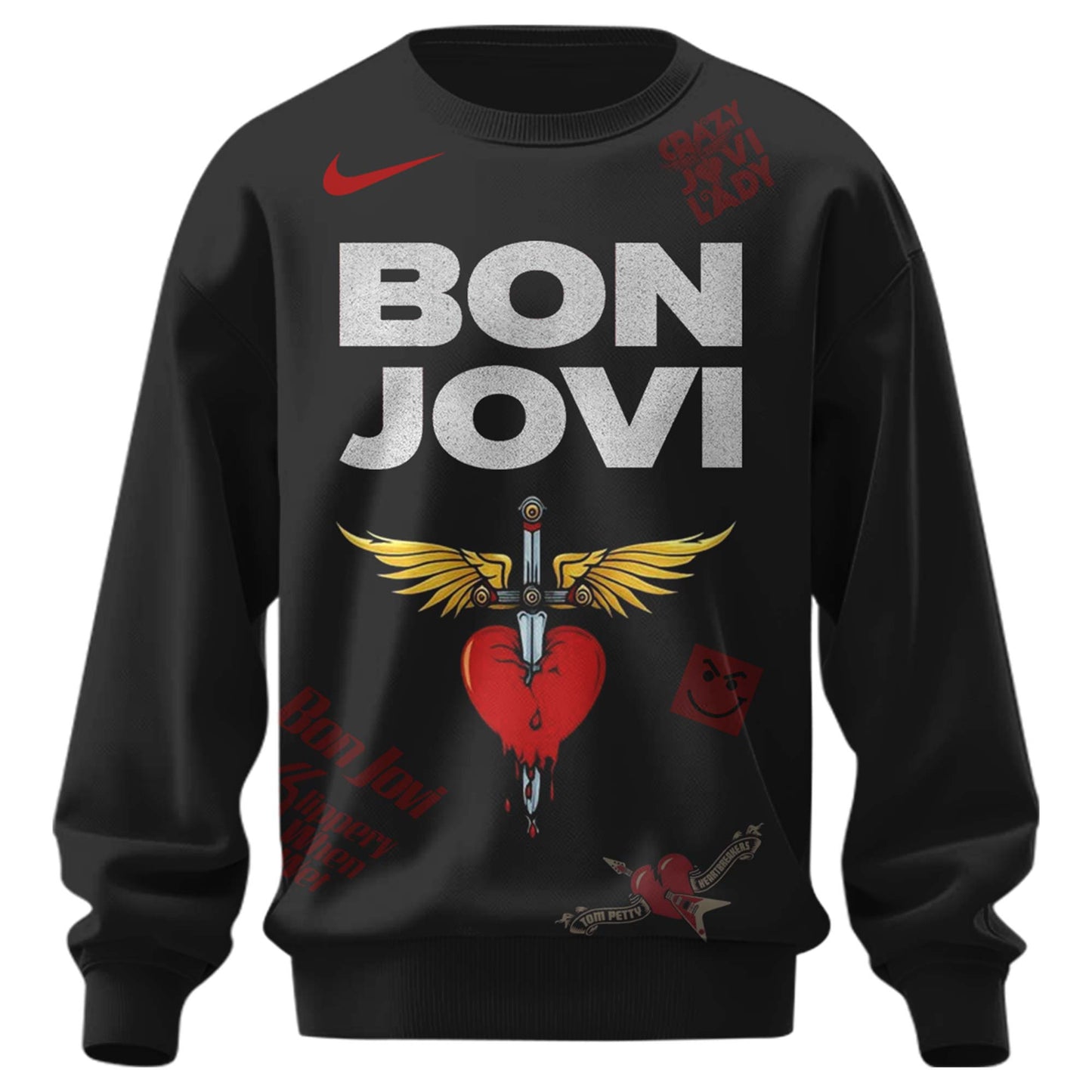 Bon Jovi The Forever Tour Limited Edition Sweatshirt Concert Merch