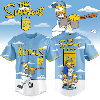 Kansas City Royals x The Simpsons 2026 Limited Edition Jersey