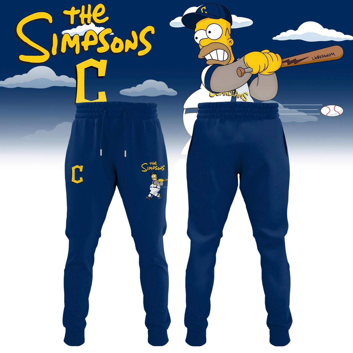 Cleveland Guardians x The Simpsons 2026 Limited Edition Jersey