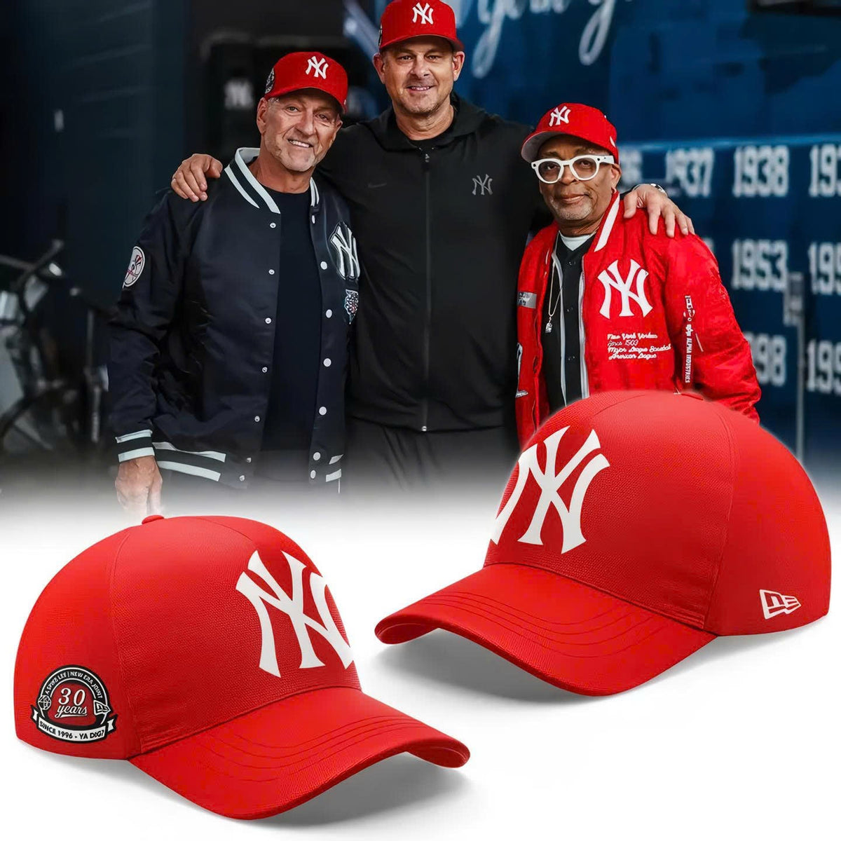 Yankees 30th Anniversary Red Edition Cap