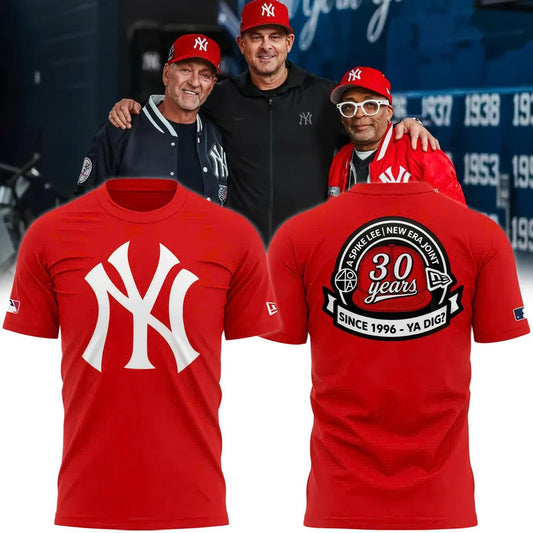 Yankees 30th Anniversary Red Edition Tshirt