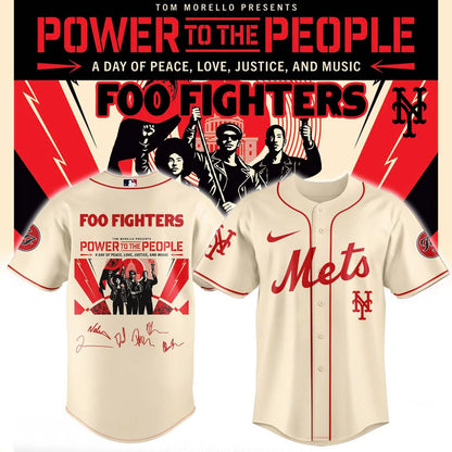 Foo Fighters -"Power to the people"- Limited Edition Signature - Jersey | KW22