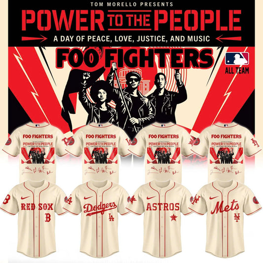 Foo Fighters -"Power to the people"- Limited Edition Signature - Jersey | KW22