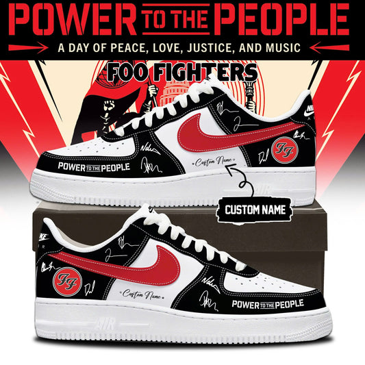 Foo Fighters - "Power to the people"- Limited Edition Signature - Shoes 2