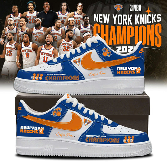 Custom New York Knicks Champions NBA AF1 Sneaker | EY52