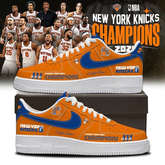 Custom New York Knicks Champions NBA AF1 Sneaker | DI22