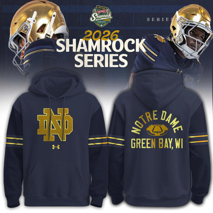 Notre DameFootball 2026 Shamrock Series Limited Editions Hoodie